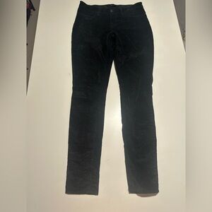 j brand super skinny patterned black jeans